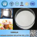 Aditivo alimentar padrão ISO fornecedor de etil vanilina processamento de alimentos